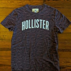 Hollister Heather Burgundy T Shirt